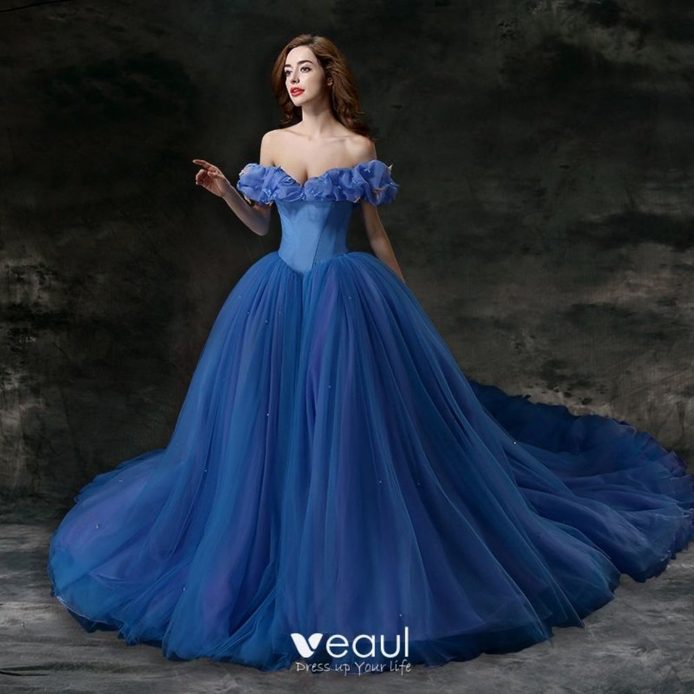 Ocean blue dress